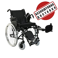 Инвалидная коляска Karadeniz Medical G131 материал сталь, складывающаяся спинка и быстросъемные оси, до 120 кг