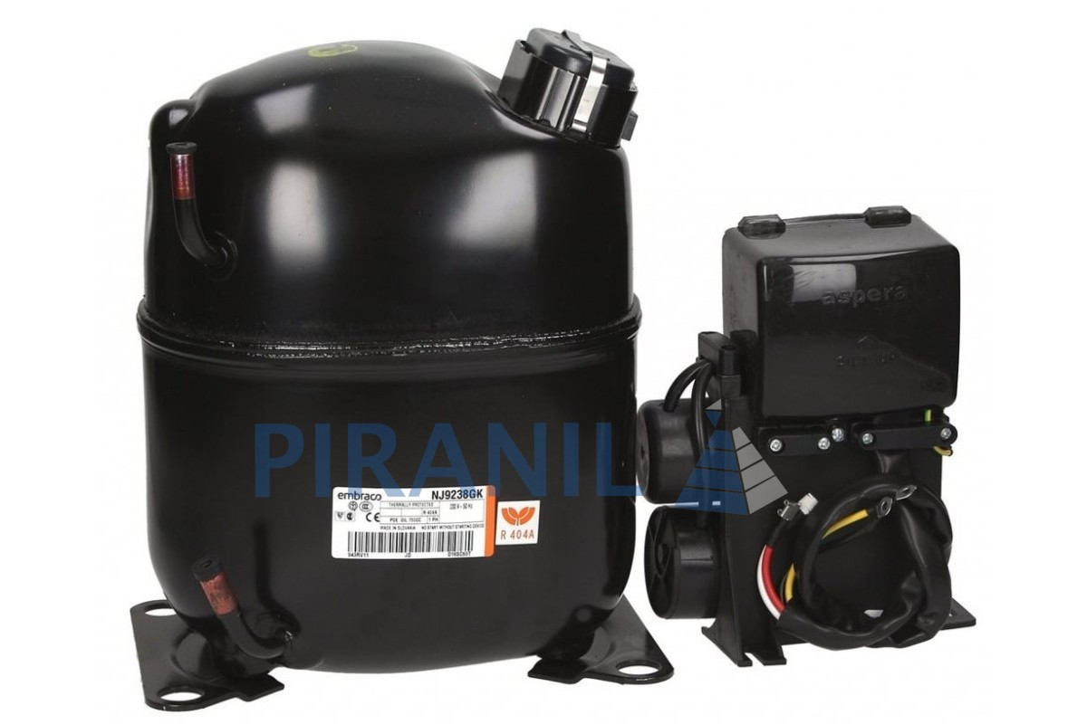 Компресор Embraco NJ 9238 GK для холодильників, 4827W, R-404a/R-507
