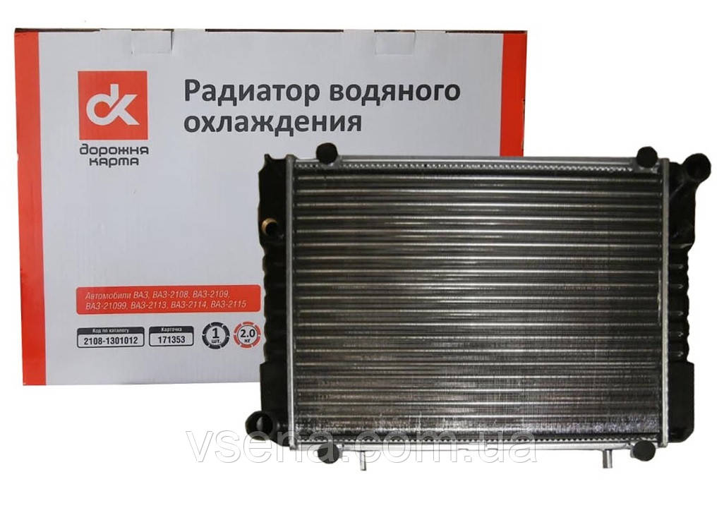 Радіатор охолодження ГАЗЕЛЬ нов. обр. (під рамку) 42мм (ДК).