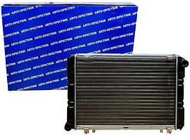 Радіатор охолодження Газель нового зразка (2 рядний алюмінієвий) (Авто Престиж)