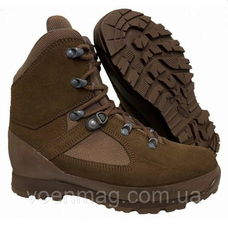 Берці ВС Великобританії Haix Desert Combat High Liability Brown Boot B оригінал. Нові