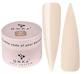 Гель для нарощування DNKa Builder Gel, 30 мл №0004 Satin бежевий