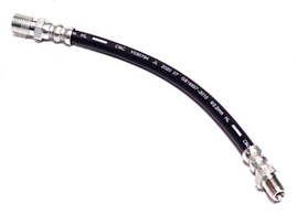 Шланг циліндра зчеплення ГАЗ 53,3307, ГАЗель робочого ПРЕМІУМ (ЄВРО обтискання, L = 280 мм, штуцер-гайка)