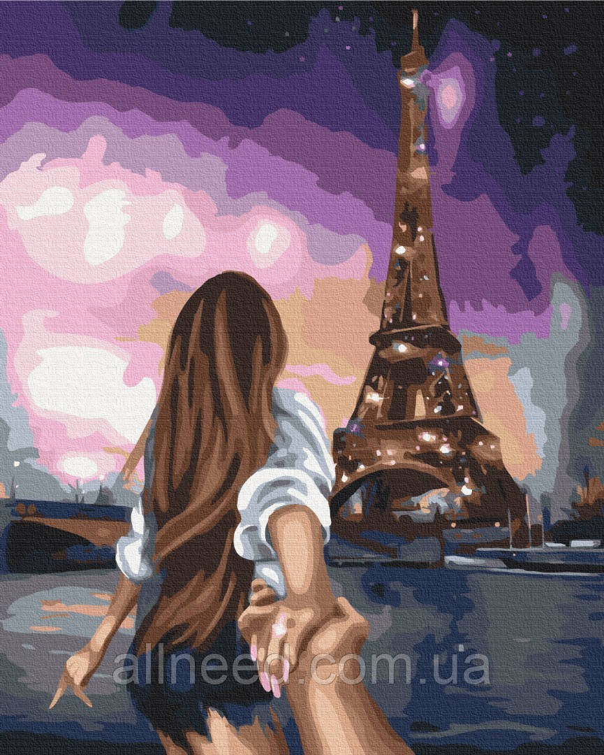 Картина за номерами Скажи Парижу Так!