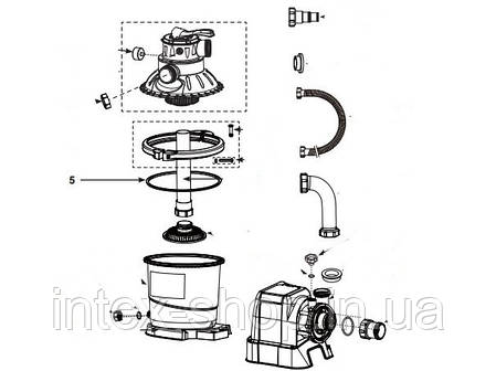 Ущільнювач Intex 11728 до фільтр-насоса 26644, фото 2