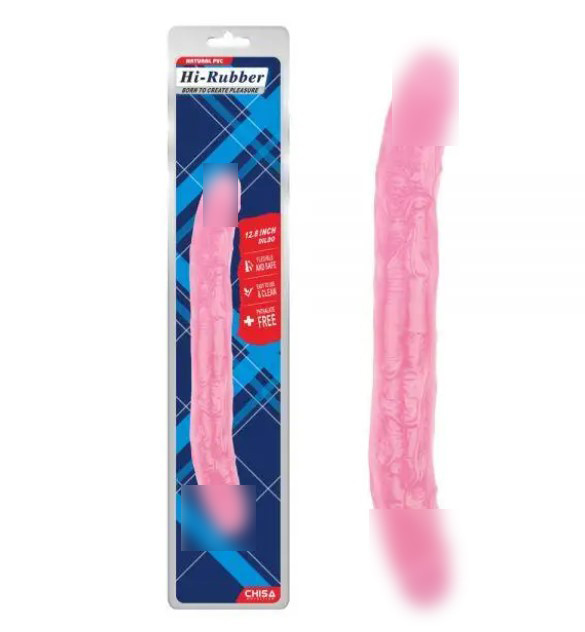Рожевий двосторонній фаллоїмітатор 12.8 Inch Dildo | Limon