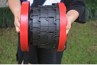 Телескопічний стілець для кемпінгу круглий Telescopic stool, фото 3