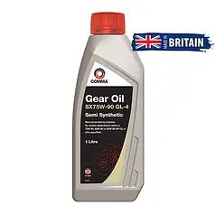 Олива трансмісійна COMMA  SX75W-90 GEAR OIL GL4  1л.