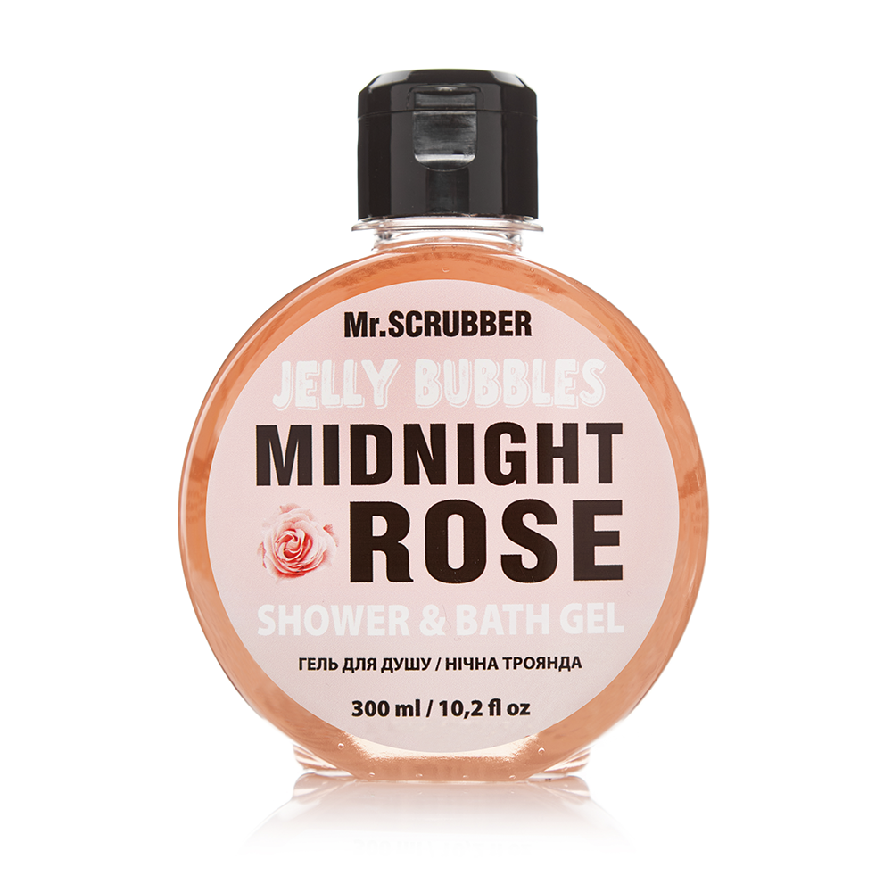 Гель для душа Jelly Bubbles Midnight Rose, 300 мл, фото 1
