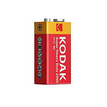 Батарейка Kodak Super Heavy Duty Zink 6F22 9V крона 1 шт