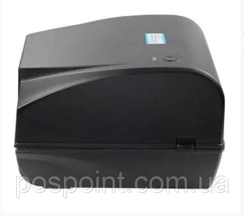 Етикетковий термотрансферний принтер Xprinter H400E друк 300dpi USB до 108мм, чорний