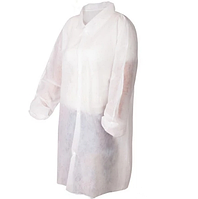 Халат CLASSIC на кнопках Fortius Pro XXL (1 шт/пач) Цвет: белый