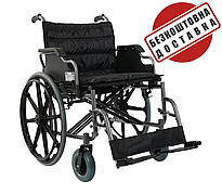 Інвалідний візок G140 Karadeniz Medikal для людей з великою вагою без двигуна до 205 кг