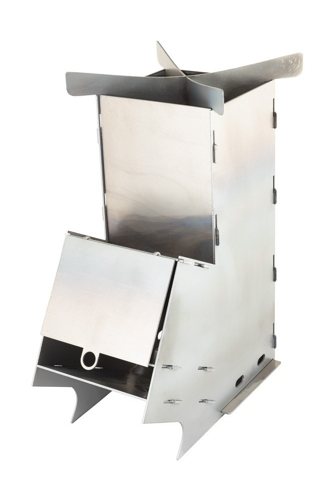 Піч туристична ГОСПОДАР РАКЕТА складана 375х140х285 мм 92-0363, фото 1