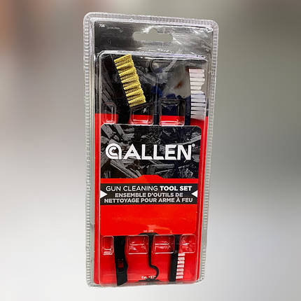 Набір щіток Allen Gun Cleaning Brush & Pick Set, набір для чищення зброї (706), фото 1
