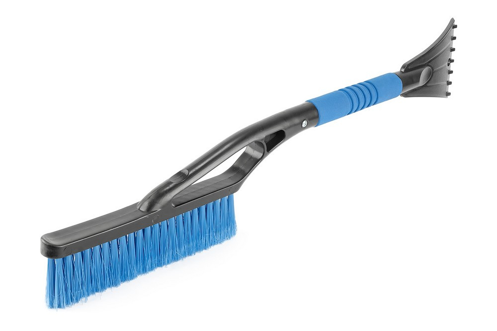 Щітка для снігу автомобільна MASTERTOOL 560 мм зі шкребком 105 мм 84-0021, фото 1