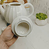 Чайник електричний, керамічний, 1.2 л. KM-1726, фото 2