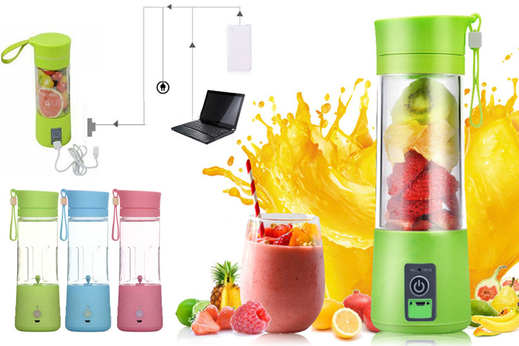 Блендер Smart Juice Cup Fruits USB - фото 1 - id-p1862673218