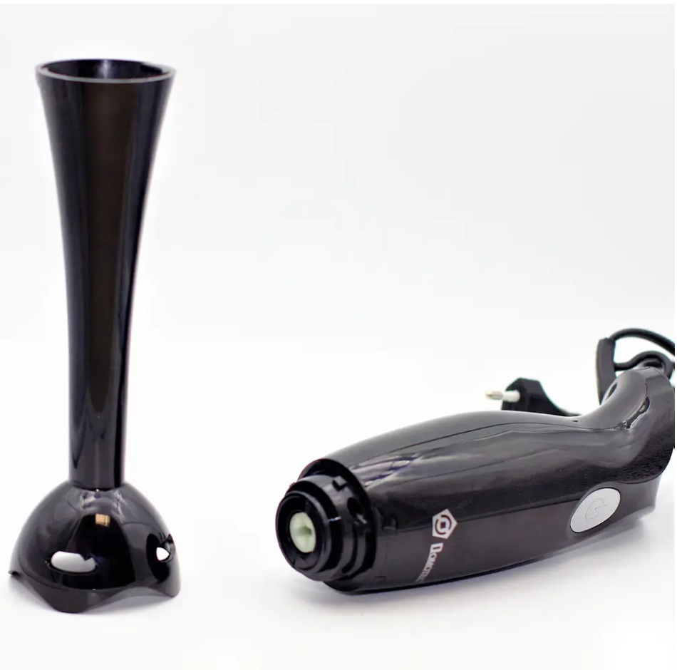 Ручной блендер погружной с чашей DOMOTEC MS-5105 400Вт, профессиональный блендер измельчитель черный 400 вт - фото 8 - id-p1862673220