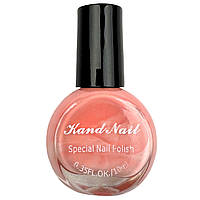 Лак - краска для стемпинга с кисточкой Kand Nail, 10 мл. Нежно-розовый