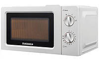 Кухонная микроволновка GRUNHELM,микроволновая печь обьем 20 литров с разморозкой продуктов 800Вт белого цвета