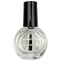 Лак - фарба для стемпінгу з пензликом Kand Nail, 10 мл. Прозорий