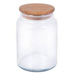 Банка HEREVIN з дерев. криш. 0.89 л (232008-260)