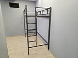 Ліжко-горище Фулхем 80*200 металеве, фото 6