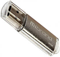 USB Flash Mibrand Cougar 64Gb (USB 2.0)- сріблястий