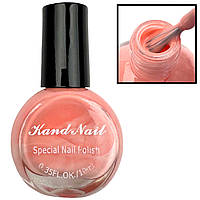 Лак-краска Kand Nail (10 мл.) для стемпинга и дизайна ногтей. Нежно-розовый