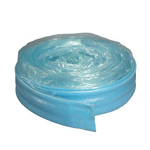 Демпферна стрічка для наливної підлоги 150мм*8мм*50м, краєва стрічка,бухта