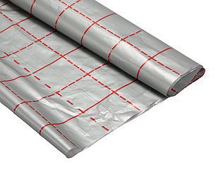Плівка поліетиленова з розміткою під теплу підлогу, 100 м.кв