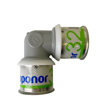 Кут (коліно) композиційний PPSU Uponor S-Press 25-25
