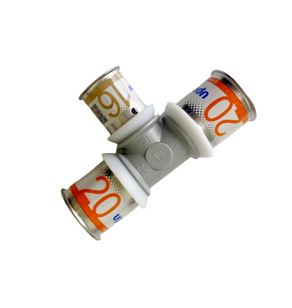 Трійник композиційний редукційний PPSU Uponor S-Press 20-25-20