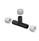 Трійник редукційний 25-20-25 PPSU Uponor Q&E, фото 3