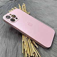 Протиударний чохол Matte Glass case для iPhone 14 Pro Max Pink