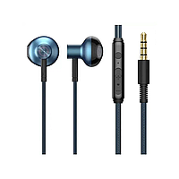 Навушники Baseus Encok 3.5mm Wired Earphone H19 Blue