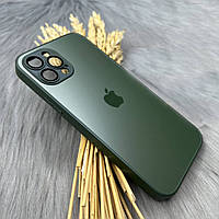 Протиударний чохол Matte Glass case для iPhone 14 Pro Max Green