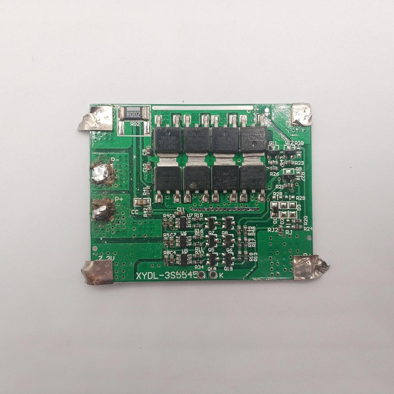 Плата BMS 3S 12V для літій іонних акумуляторів Б/У, фото 1