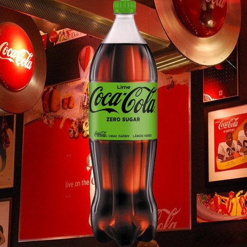 Coca cola lime zero 1.5 л