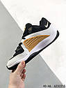 Eur40-46 Nike KD 16 чорно-білі чоловічі баскетбольні кросівки, фото 3
