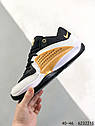 Eur40-46 Nike KD 16 чорно-білі чоловічі баскетбольні кросівки, фото 6