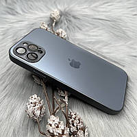 Протиударний чохол Matte Glass case для iPhone 14 Pro Max Graphite