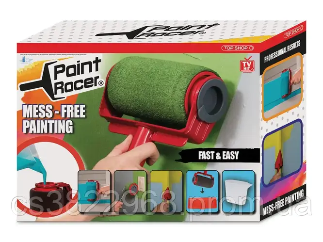 Купить Набор для покраски стен 2в1 Paint Racer PRO, валик для покраски ...