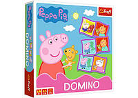 Настольная игра Trefl Домино. Свинка Пеппа (Domino: Peppa Pig) (02066)