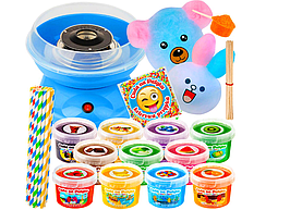 Домашній портативний апарат для солодкої вати Cuda на паличці Cuda 20 кольоровий