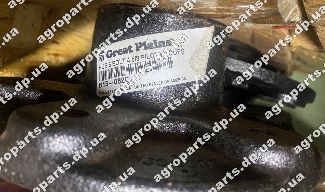 Ступиця 815-082C з обоймами 200-003D Great Plains 200-037V WHEEL HUB MACH 6-BOLT 815-082С