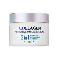 Крем осветляющий с ниацинамидом Enough Collagen Whitening Moisture Cream 3 in 1 (50 ml)