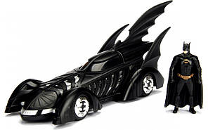 Машинка металева Jada Batman Назавжди 1995 Бетмобіль із фігуркою Бетмена 1:24 (253215003)