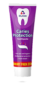 Зубна паста Normal Clinic Caries Protection для профілактики карієсу 250 мл